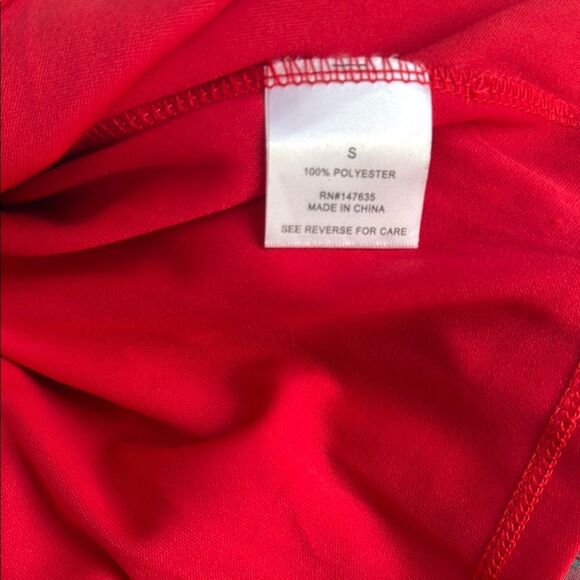 Romeo & Juliet Couture Red Floral Strapless Dress Size S - Picture 3 of 9